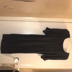 Blue/Gray short sleeve dress